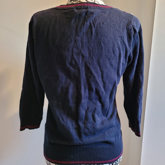 Argyle button up cardigan - Picture 3 of 4